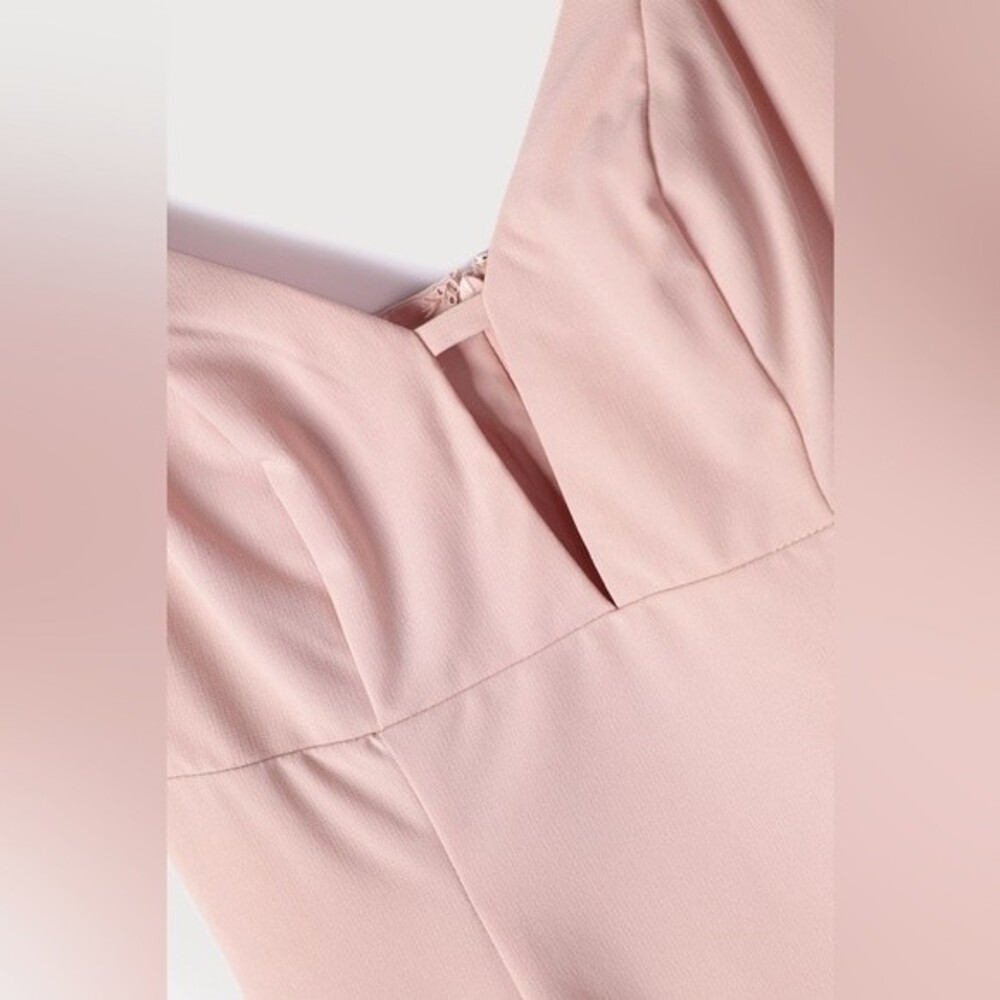 NWT LULUS Sultry Moments Blush Pink Sleeveless Mini
Dress. Size XS. - Picture 9 of 12